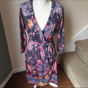 Johnny Was Deleal Wrap Dress